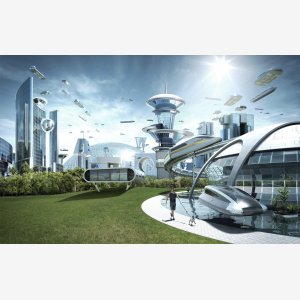 The World If  How Society Would Look  Imagine The World Without 01   Futuristic, City   Société Futuriste